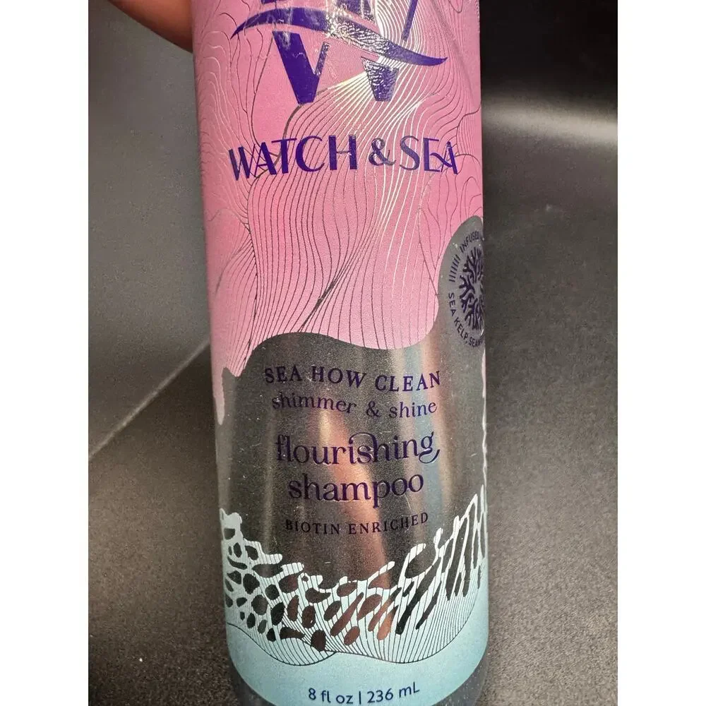 NWT Watch & Sea Shimmer & Shine Flourishing Shampoo 8oz